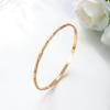 Joyería Xuping Pulsera Elegante Clásica Simple de Moda con Patrón de Diamante Diario Fácil de Combinar Joyería Elegante para Mujer al por Mayor