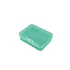 Caja Rectangular Transparente de Plástico Vacía Caja de Almacenamiento para Tapones para los Oídos Parches de Manicura Caja de Embalaje para Piezas Digitales Caja de PP para Objetos Pequeños