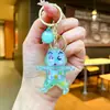 Llavero Trendy de Acrílico Galvanizado Crystal Shin-Chan Colgante Exquisito para Pareja Llavero de Coche Accesorio para Bolso