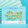 Imanes para Refrigerador Culturales y Creativos de Guizhou Área Escénica de la Ciudad Personalizados Souvenirs Creativos Abrebotellas Metal Arena Líquida Imanes para Refrigerador Atracción Magnética
