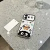 Funda Adecuada para Teléfono Oppo Reno 15 Pro, Diseño de Dibujos Animados de Moda para Mujeres, Funda Reno 16 Lente Divertida Cobertura Completa Negro Carbón Bola de Carbón
