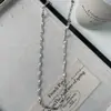 Collar de plata esterlina S925 brillante coche flor versión gruesa temperamento ins simple diseño nicho moda versátil de alta gama