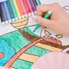 Jardín de Infancia Infantil Colorear Pintura Mini Bolígrafo Acuarelable Lavable Arte Colorido DIY Actividad de Pincel Pequeño Regalo