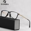 95908 Lentes Retro de Montura Completa para Hombre Disponibles Lentes de Potencia Combinan con Todo Gafas para Miopía Montura Adelgazante para Cara Grande Gafas Planas
