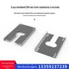 Proteção contra raios fotovoltaicos dupla junta de espinho folha condutora fotovoltaica montagem de folha de aterramento junta de punção aterramento Folha de espinho condutora Folha de espinho