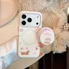 Soporte Magnético para Cachorro Sweet House Compatible con iPhone 18, 17 Pro Max, 16, Funda Suave Rosa Linda 15
