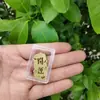 Oro Puro 999 Pegatina de Oro para Teléfono 2mg Paz y Alegría Dios de la Riqueza con Adhesivo Trasero Pequeño Regalo para Atraer Tráfico Fabricante Mayorista