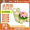 Decoraciones Solares para Tortugas de Exterior, Manualidades de Resina para Jardín de Primavera y Verano, Fábrica Directa Admite Personalización, Exclusivamente para Suministro Transfronterizo