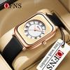 Reloj de Cuarzo Ofns Reloj de Cuarzo de Moda Popular Transfronterizo Estilo Simple Elegante Escala Romana Reloj Impermeable para Estudiantes