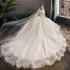 Vestido de Casamento Leve 2026 Novo Estilo Elegante com Cauda para Noivas Baixinhas Simples Sem Alças Alta Qualidade Luxo Personalizado Vestido Atacado