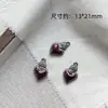 Estilo Gótico Diablo Corazón Exagerado Cruz Espada Colgante DIY Pulsera Hecha a Mano Collar Accesorios de Cuentas Material