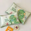 Funda de almohada de seda de hielo para niños Clase A Pieza única 30X50 Verano Guardería Bebé Funda de almohada refrescante A prueba de sudor Cubierta interior para núcleo de almohada