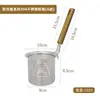 Colador para olla caliente de acero inoxidable 304 con gancho colador cuchara para olla caliente picante pantalla de filtro tamiz para harina colador para freír