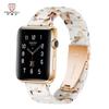 Correa de resina compatible con Apple Watch, Apple iWatch 4567, generación Slim Fit, pulsera inteligente de moda para mujer.