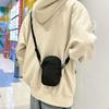 Marca de Moda Ultraligera Multifuncional Bolsa para Teléfono Móvil Riñonera Deportiva Bolsa Vertical para Pecho Bolso Cruzado para Hombre Bolso de Cuello de Un Solo Hombro para Hombre