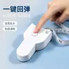 Venda Direta de Fábrica Fita Métrica de Reciclagem de Um Toque Portátil Corpo Branco Redução de Gordura Fitness Fita Métrica Precisa para Uso Doméstico