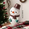 Pequeños Adornos Navideños Micro Paisaje Lindo Dibujos Animados Papá Noel Árbol de Navidad Animales Adornos Decorativos Regalos de Navidad
