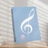 Pasta de Partituras Modificável, Não Refletiva, para Classificação e Armazenamento de Documentos de Estudantes Universitários, Pasta de Piano, Partituras de Piano