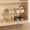 Panel divisor para zapatero, herramienta mágica para guardar zapatos, zapatero con niveles divisores apilables, panel divisor para almacenamiento en armario, estante de soporte para zapatos