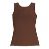 Camiseta Base Zeriluna Nude Feel com Decote Quadrado e Base Acolchoada Toque Macio Confortável Leve Respirável Diária Amiga da Pele