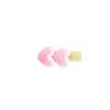 Otoño e Invierno Horquilla encantadora de terciopelo dorado para niños Clip para flequillo en forma de corazón de la Princesa Peach Clip completo para niña Clip de pico de pato Clip lateral