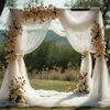 Tela de Tule con Lentejuelas para Escenario de Boda Cortina Colgante de Techo