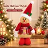 Pelúcia criativa de boneco de gengibre chef europeu e americano com tema de Natal, um item decorativo para sua mesa
