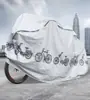 Funda PEVA para Bicicleta y Motocicleta, Impermeable a Prueba de Polvo Protección Solar Cubierta Protectora para Scooter