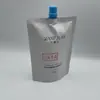Água Potável Rica em Hidrogênio e Oxigênio 400ml Bolsa Stand-Up com Bico de Alumínio Bolsa de Bebida Mineral Bolsa para Suco Chá de Leite