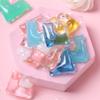 Cuentas Coagulantes Jingliang para Lavandería Modelo Corazón L Descontaminación, Lavado, Protección y Desinfección, Fragancia Limpia Sustituto de Fábrica de Bolas de Lavado 10g