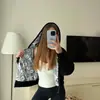 Otoño e Invierno 2025 Harajuku Versátiles Casuales Tops Chaquetas Streetwear Y2K Sudaderas con Cremallera de Doble Cara