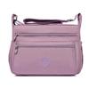 Bolsa Transversal Feminina Casual Multicamadas Bolsa de Múmia de Alta Qualidade e Alta Capacidade para Mulheres Bolsa de Ombro Leve de Tecido Lavado para Mulheres