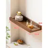 Prateleira de Armazenamento de Parede Rack de Exibição de Divisória de Uma Palavra Organizador de Prateleira Montada na Parede da Sala de Estar Rack de Prateleira Simples Montado na Parede