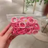 Goma para el pelo banda para el pelo cuerda para el pelo accesorios para el pelo coleta alta alta elasticidad no daña el pelo duradero goma de pelo banda para el pelo color cuerda para el pelo