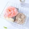 Bolinha de Banho Espessa Flor de Rosa, Bolinha Flor de Banho, Esfoliante de Banho Rosa para Adulto, Esfoliante de Costas, Bolinha de Banho, Bolinha de Chuveiro