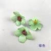 Mini Flor Pequeña Cabeza de Flor Adornada Flores 2cm Margarita Pequeña Flor Artificial DIY Horquilla Flor Caja de Dulces Decorativa Accesorios Capucha Abrigo