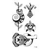 Pequeñas pegatinas de tatuaje fresco viento Harajuku pegatinas de tatuaje coreanas suministro de Amazon fábrica en stock pegatinas de tatuaje al por mayor