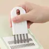 Tapa de Taza Flexible con Cepillo Herramienta Doméstica de Cocina para Limpiar Biberones, Termos, Ranuras y Espacios Cepillo de Limpieza Multifuncional