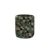 Deportes Absorción de Sudor Cuadrado Camuflaje Jacquard Muñequera Diadema Traje Correr Exterior Guía de Sudor Muñequera Diadema Diadema