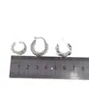 Corea del Sur Hebilla de Oreja Retorcida de Plata Esterlina Pendientes de Círculo Lujo Ligero Diseño de Nicho Pendientes de Círculo Elegantes Nuevos Explosivos 2025