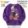 Sudadera de comercio exterior transfronteriza Poppy Huggy Wuggy, sudadera de cuello redondo para hombres, mujeres y niños, top de manga larga, estilo primavera y otoño, moderna