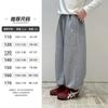 Calça de Moletom Forrada com Lã Yojia para Meninas Outono e Inverno 2025 Nova Estilosa Calça Jogger para Meninas Calça de Moletom Grossa para Crianças