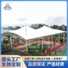 Cubierta de Estadio de Estructura de Membrana para Exteriores, Techo de Membrana Tensada, Toldo Eléctrico para el Sol, Cobertizo para Estacionamiento de Autos, Cubierta Paisajística para Cancha de Baloncesto