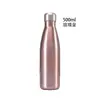 Botella de cola de boca pequeña de acero inoxidable 304 de doble capa Taza americana de bolos con aislamiento al vacío Botella de agua deportiva portátil para ciclismo