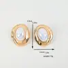 2026 Nuevos Pendientes de Tachuela Geométricos Minimalistas Transfronterizos, Versátiles y Elegantes, Redondos y Exquisitos, Pendientes de Diseño de Nicho