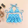 Ropa de Verano para Mascotas Set de Bikini para Mascotas Traje de Baño Teddy Ropa de Playa para Gato Ragdoll Perro Traje de Baño para Mascotas