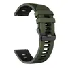 Para Samsung Watch galaxy watch3 41mm 45mm Pulsera de Silicona Bicolor Correa de Doble Capa