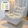 Sofá reclinable se puede usar para acostarse y dormir, sofá pequeño para dormitorio, sillón reclinable, sillón individual, sillón reclinable plegable, silla de sofá para balcón
