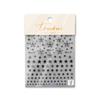 Pegatinas para uñas finas y resistentes de la marca Tomoni, Tata Cooperativa, pegatinas japonesas sencillas para uñas, pegatinas para uñas con estrellas pequeñas.
