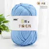 Fio de Lã 8 Fios Tricotado à Mão pelo Fabricante Cachecol/Xale de Tricô Artesanal DIY Bola de Lã Grossa para Boneca Fio Tricotado à Mão